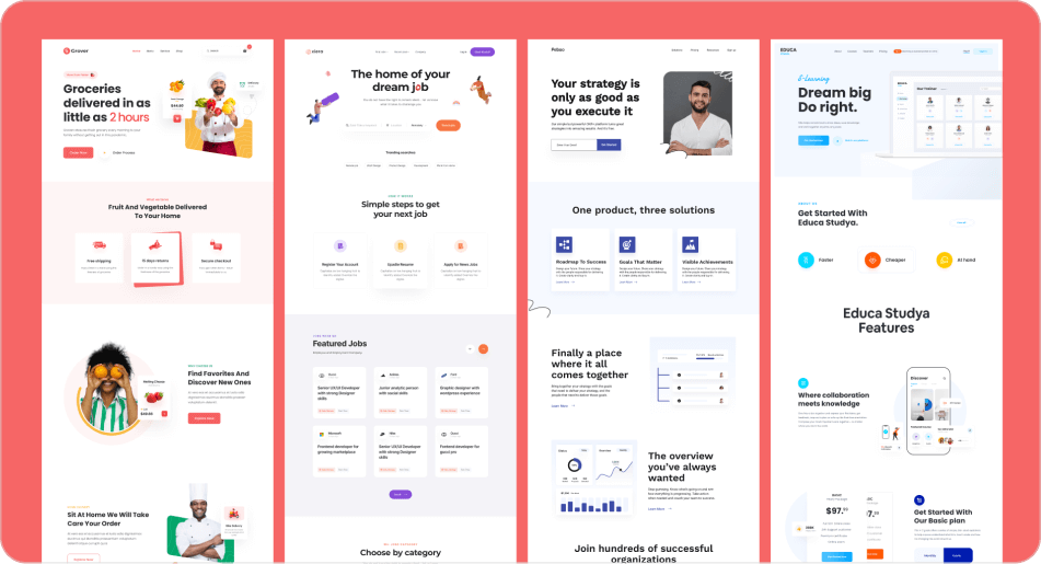 Awesome Landing Page Designs